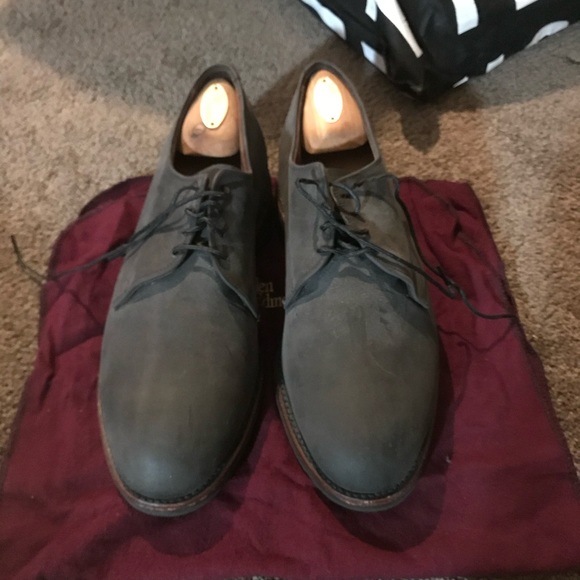 ALLEN EDMUND- Vibram Sole Suede Shoes - Picture 3 of 13